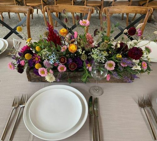 mixed coloured bucket for wedding (8)